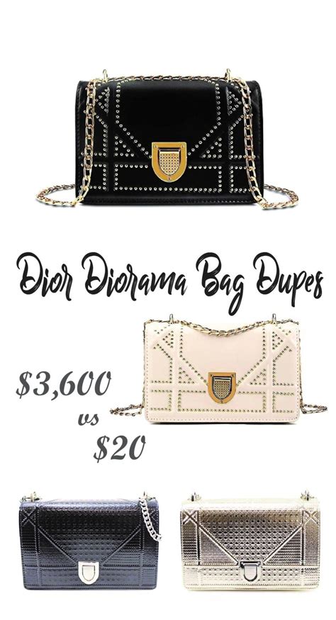 dior diorama bag dupe|dior bobby bag dupe.